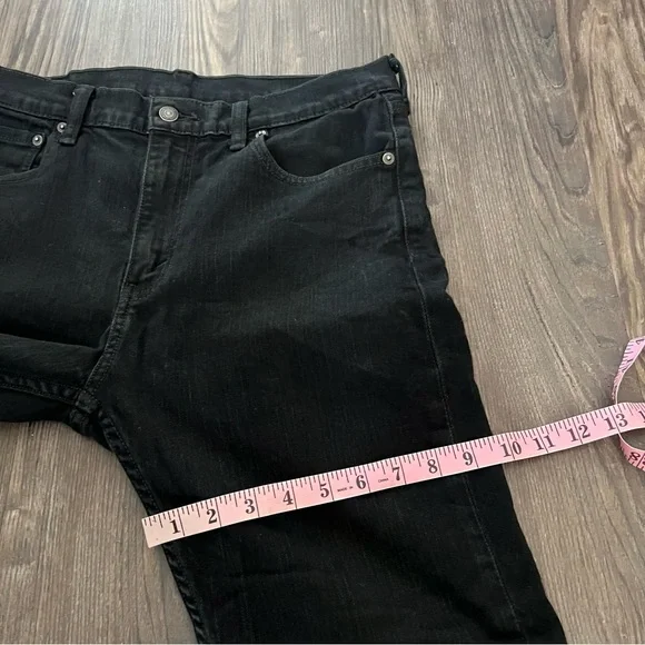 Levi's Black Slim Fit Red Tab Jeans - Picture 11 of 11